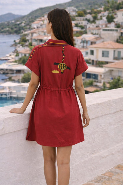 The Embroidered Escape Dress