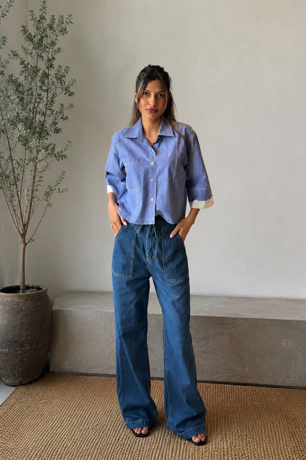 The Comfy Crop Shirt