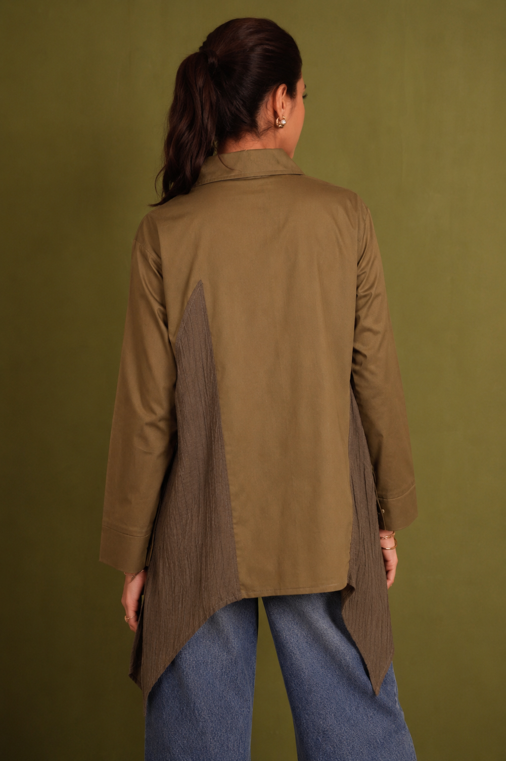 The Assymetric Texture Shirt