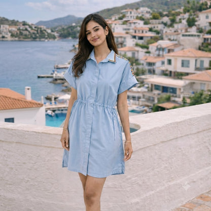 The Embroidered Escape Dress