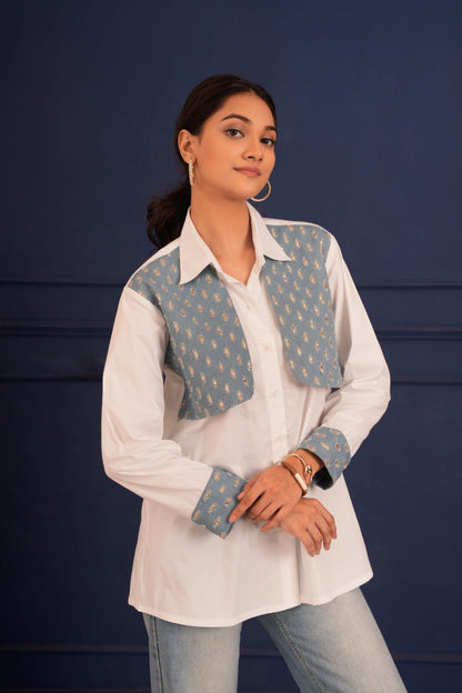 The Denim Dhamaka Shacket Shirt