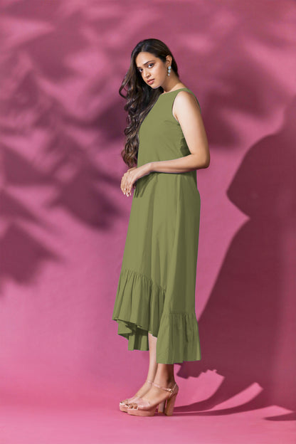 SUMMER BREEZE - This is a light and airy dress that is perfect for warm weather. This dress features a flowy design that is both comfortable and flattering.