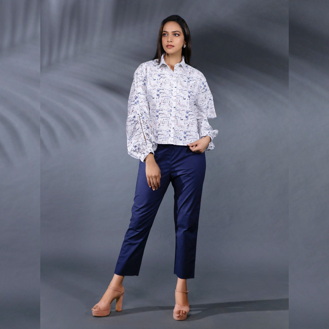 INTRICATE SLEEVE PRINTED SHIRT - This shirt adds a lot of personality and character to an outfit, at the same time extremely comfortable. When wearing it, it's best to keep the rest of the outfit simple and let the shirt be the focal point.